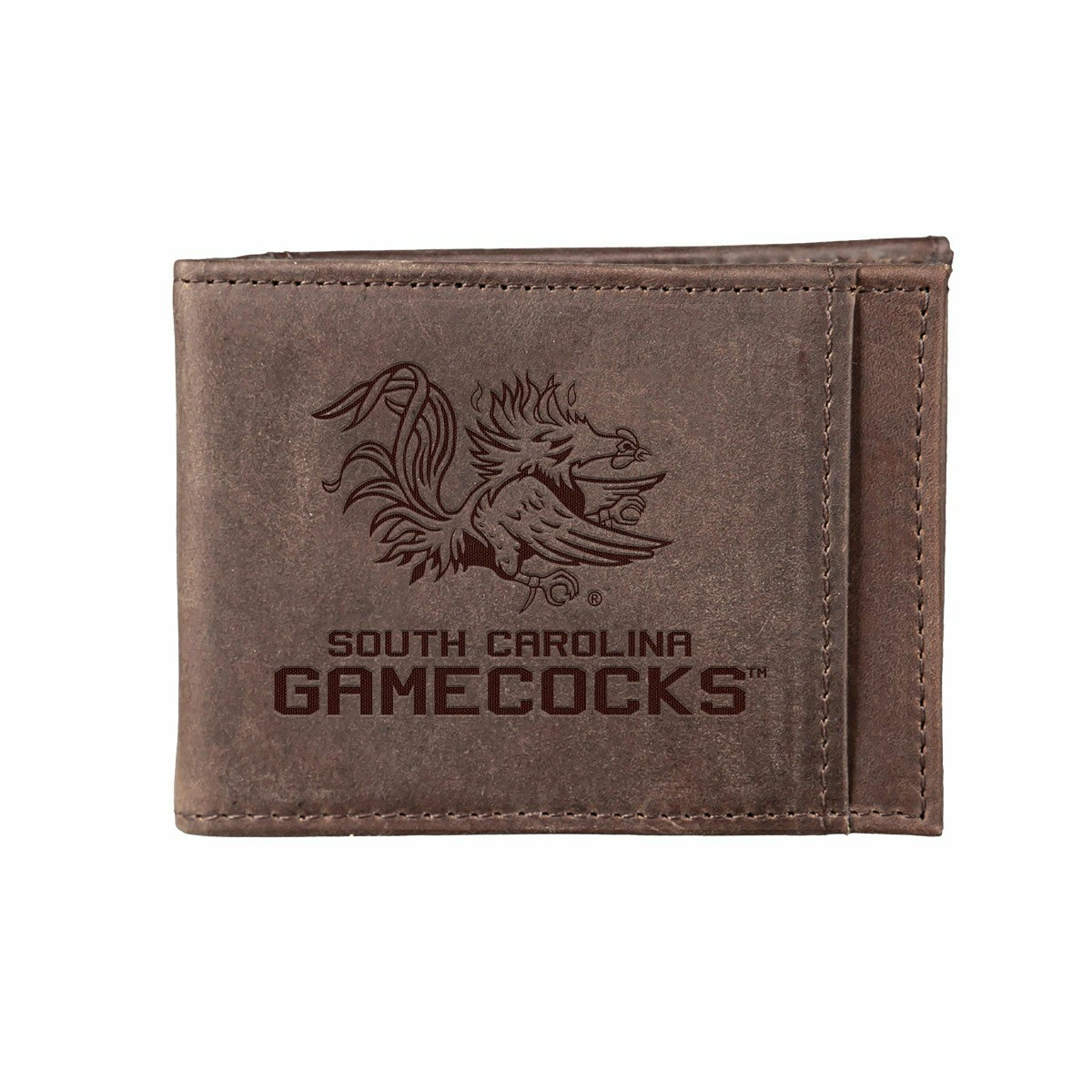 Front Pocket Wallet w/ RFID Blocking, University of South Carolina, Br