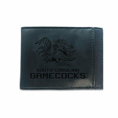 Front Pocket Wallet w/ RFID Blocking, University of South Carolina, Bl