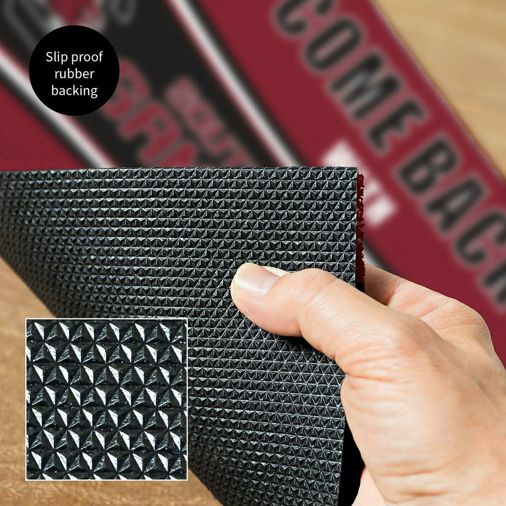 28" x 16" PVC Trapper Mat, Come Back with Tickets, University of South