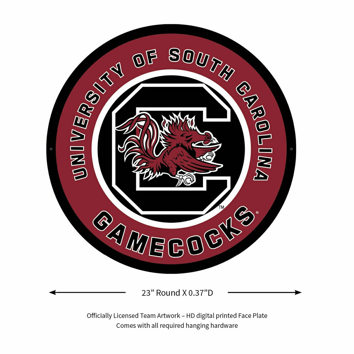 LED Wall Decor, Round, University of South Carolina