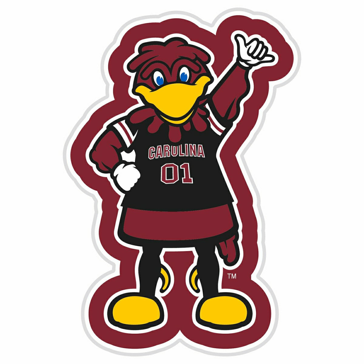 LED Wall Decor, Glazelite, College Mascot, University of South Carolin
