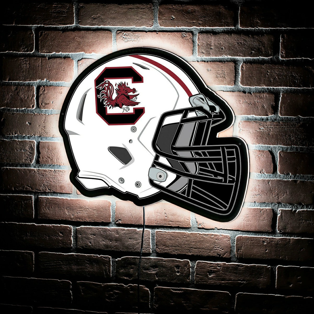 LED Wall Decor, Helmet, University of South Carolina