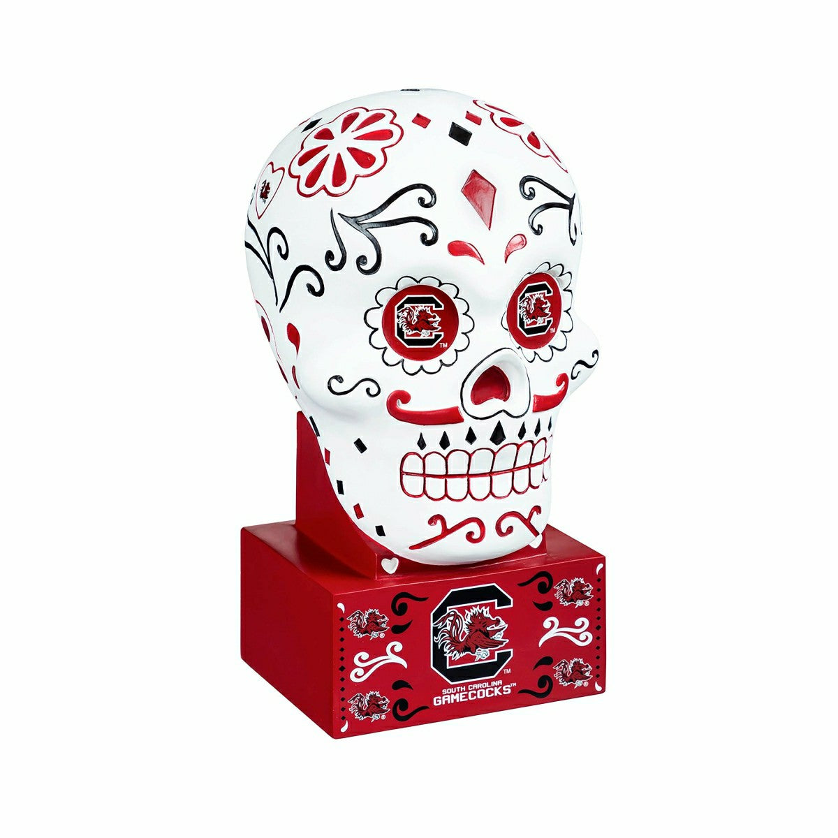 University of South Carolina Sugar Skull Statue