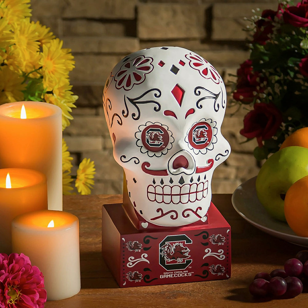 University of South Carolina Sugar Skull Statue