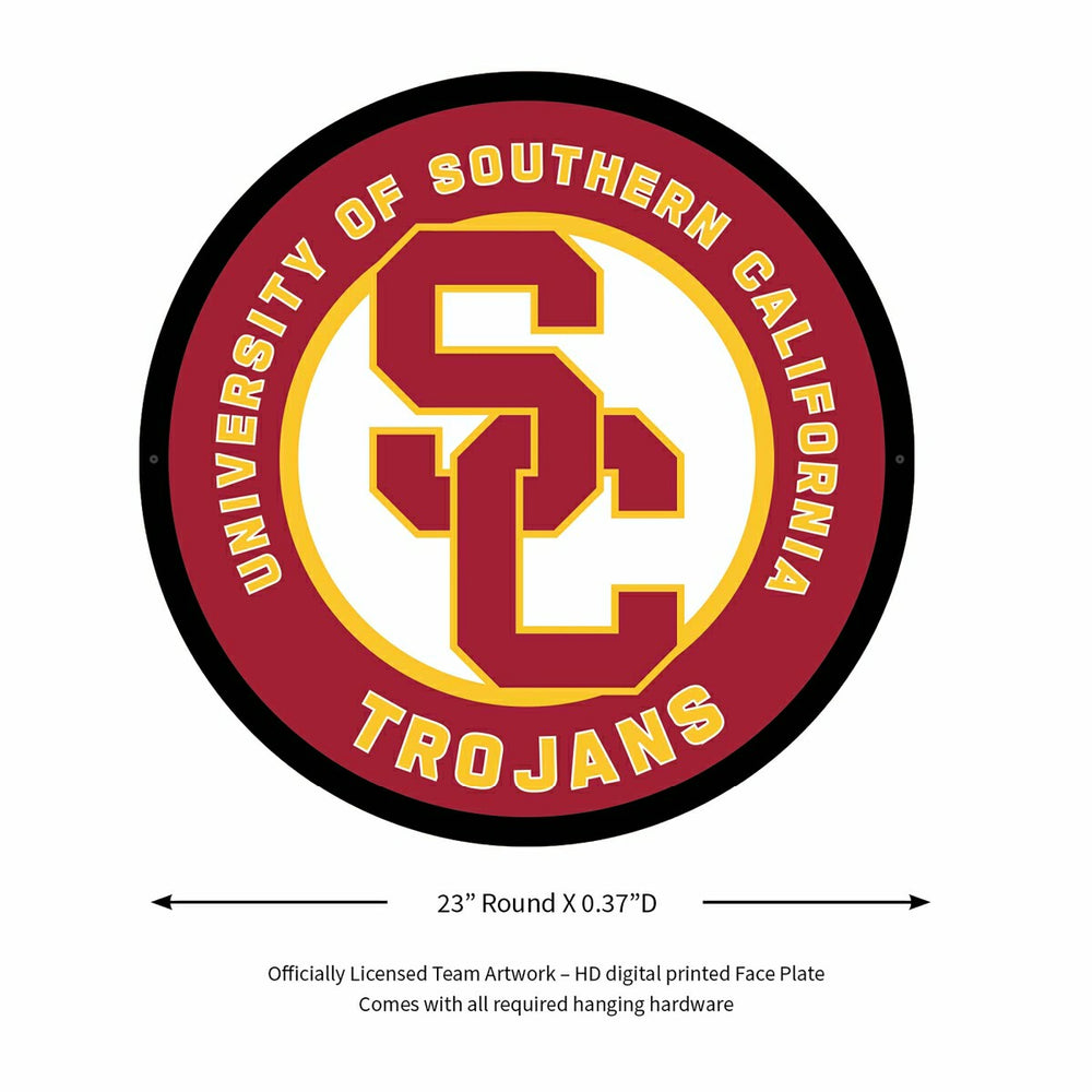 LED Wall Decor, Round, University of Southern California
