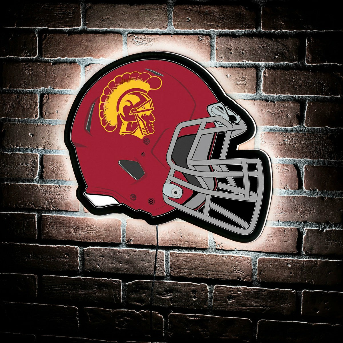 LED Wall Decor, Helmet, University of Southern California