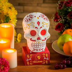 University of Southern California Sugar Skull Statue