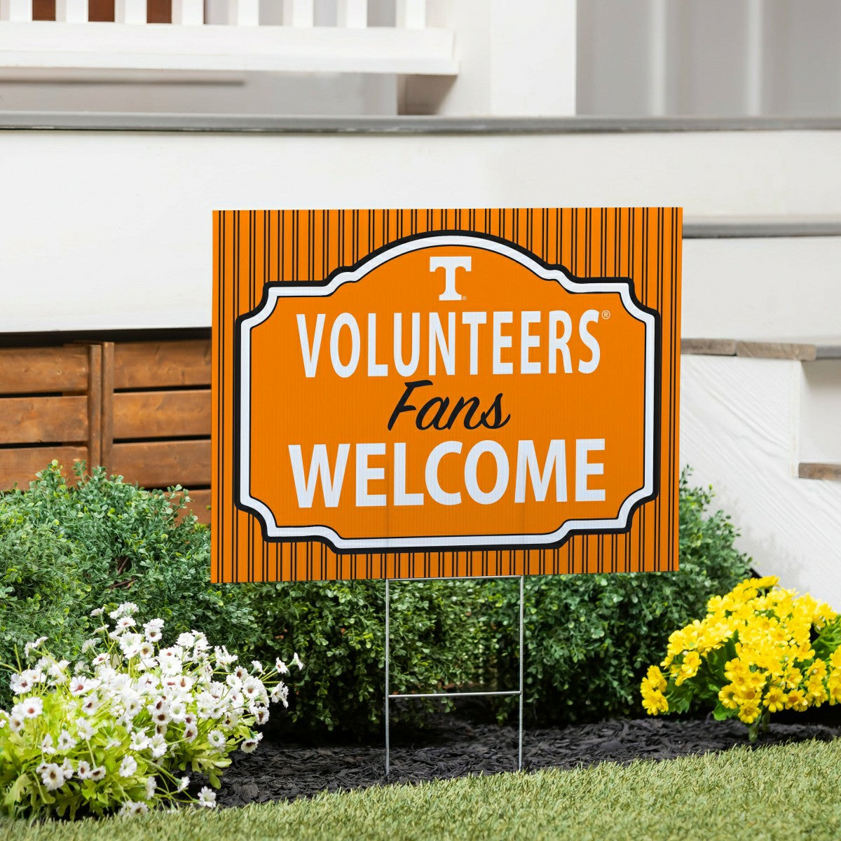 University of Tennessee Coroplast Yard Sign, "Fans Welcome"