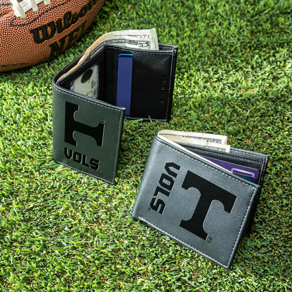 University of Tennessee, Bi-Fold and Tri-Fold Wallet Gift Set, Black