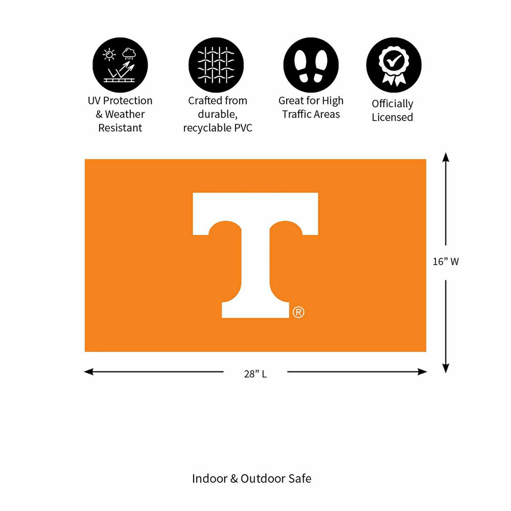 Full Color PVC Mat, 16" x 28", University of Tennessee