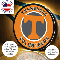 LED Wall Decor, Round, University of Tennessee