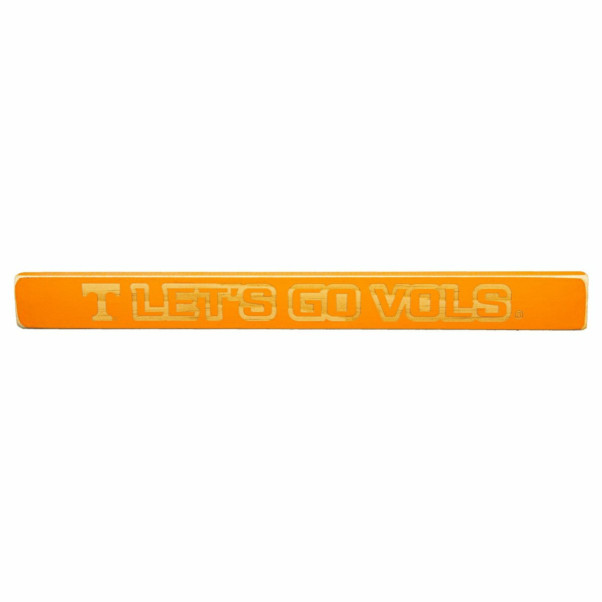 University of Tennessee Engraved Wood Sign, 1.5" x 18"