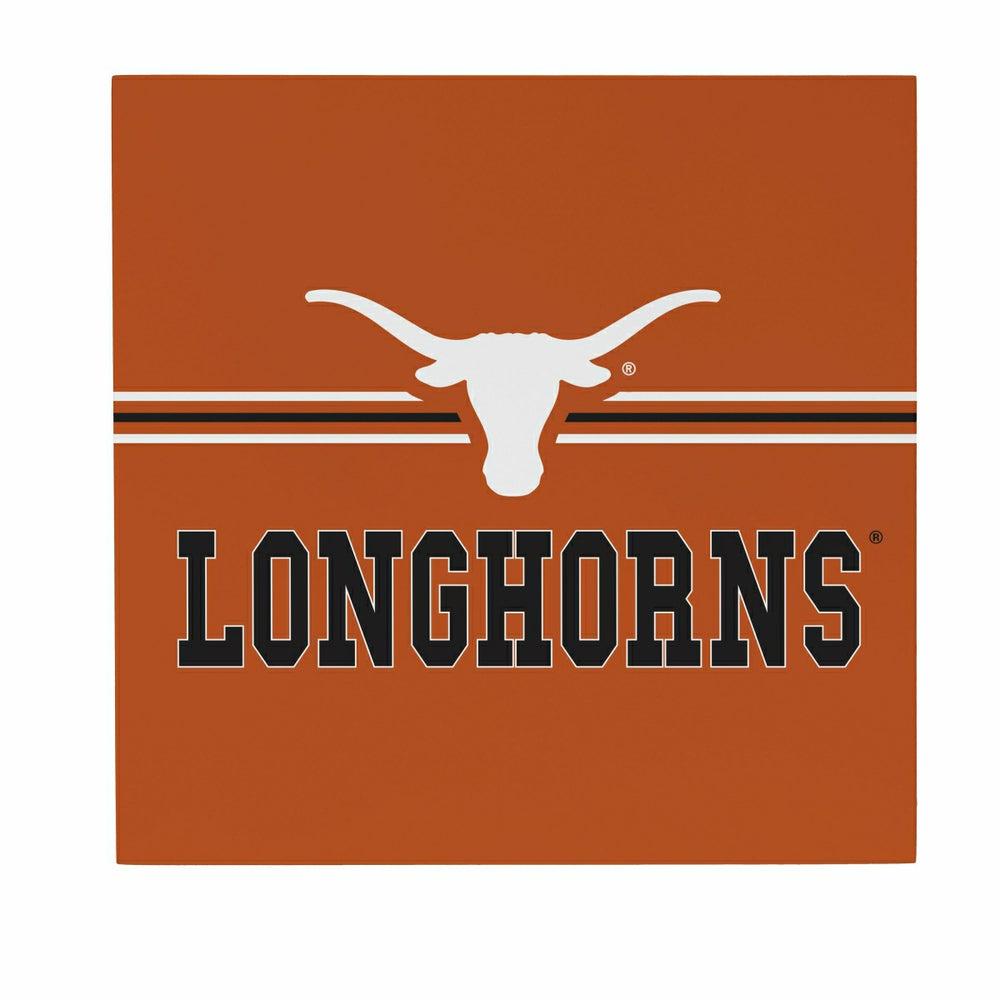 University of Texas Wood Wall Sign, 12x12