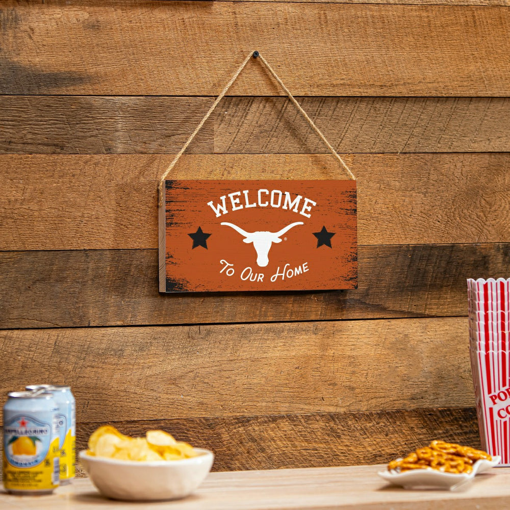 University of Texas Wood Wall Sign, 6x11