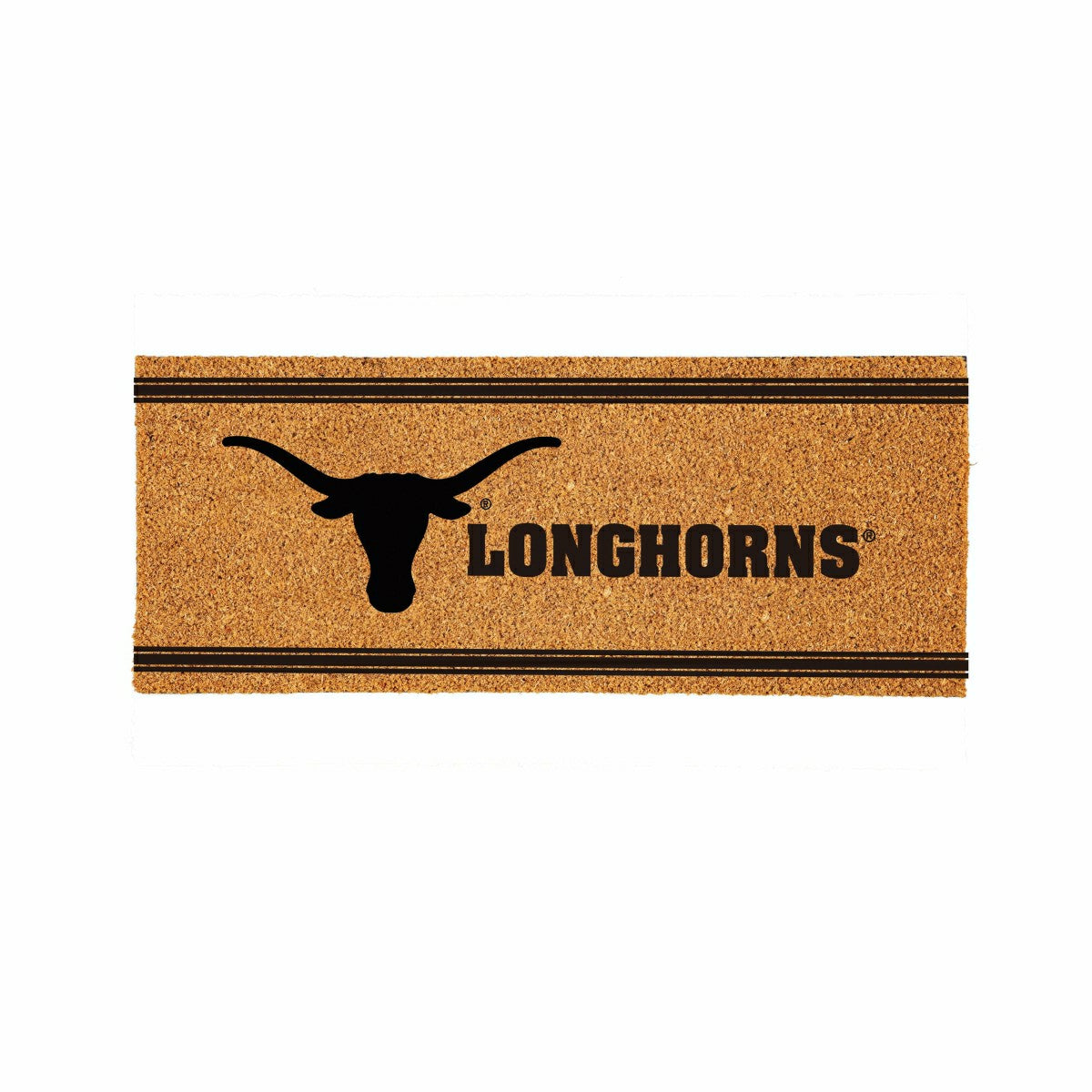 University of Texas Extra Large One Color Coir Mat, 60"x24"