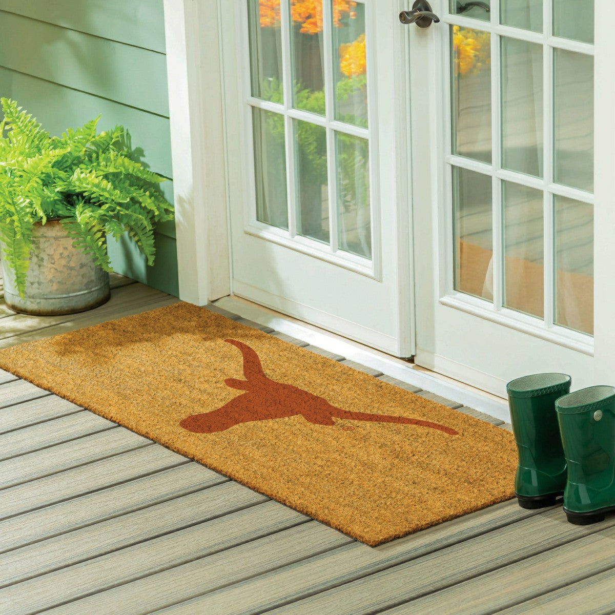 University of Texas Extra Large Full Color Coir Mat, 60"x24"