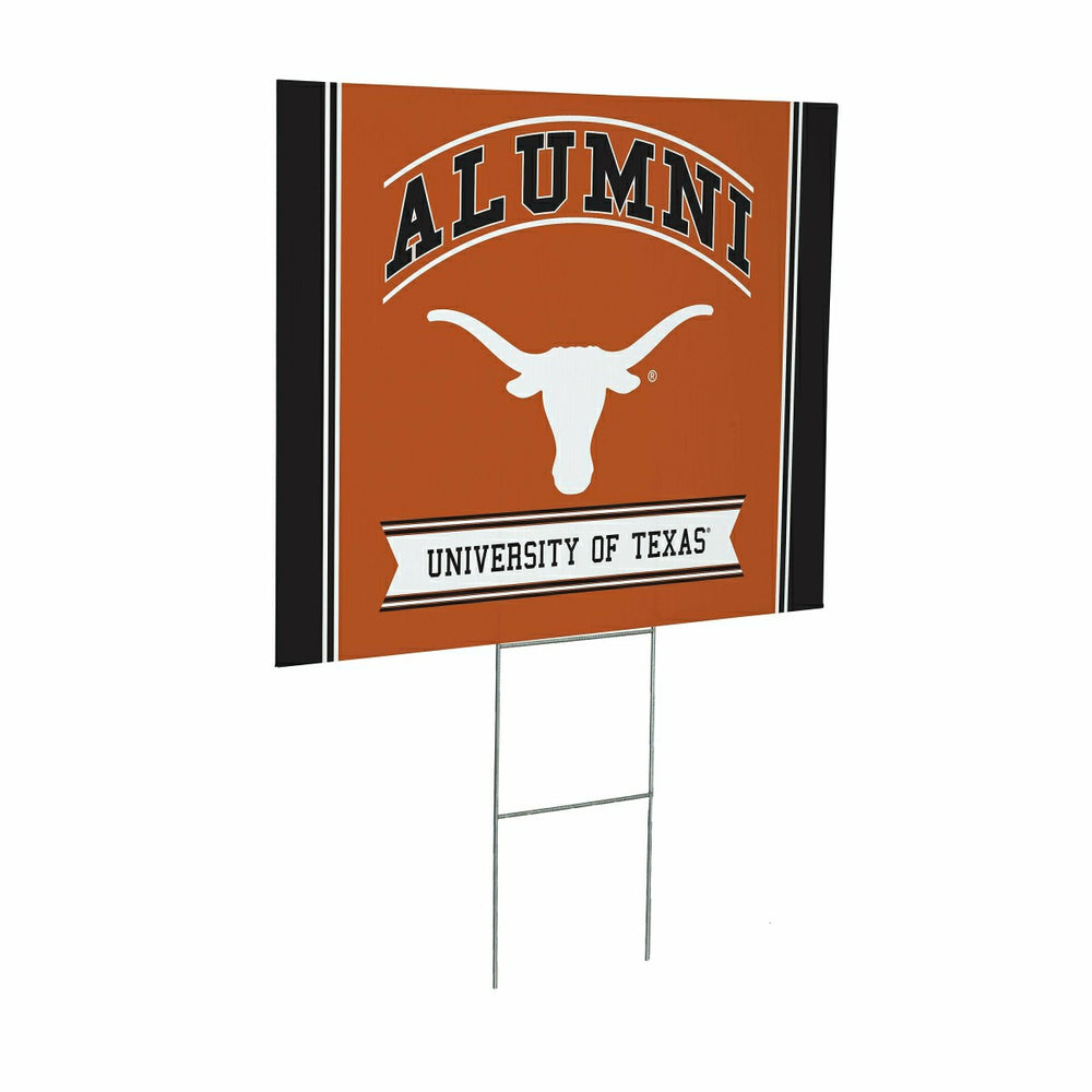 University of Texas Coroplast Yard Sign Alumni