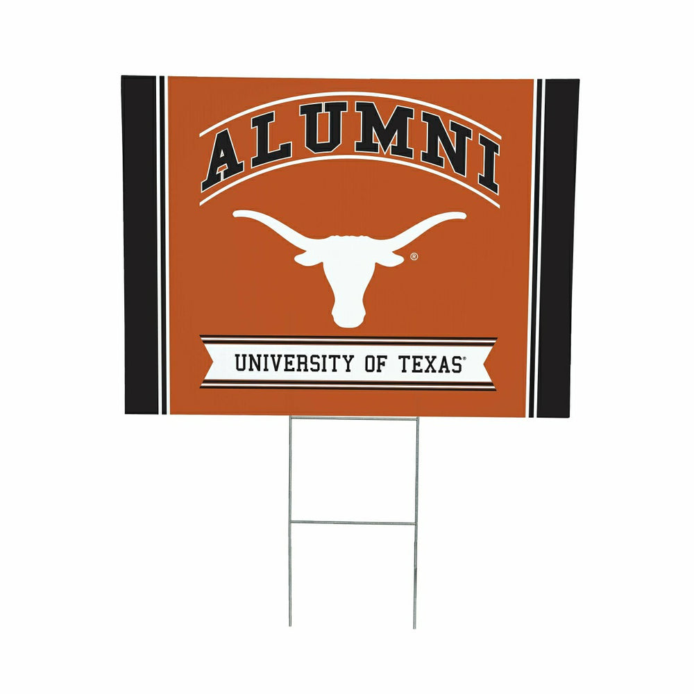 University of Texas Coroplast Yard Sign Alumni