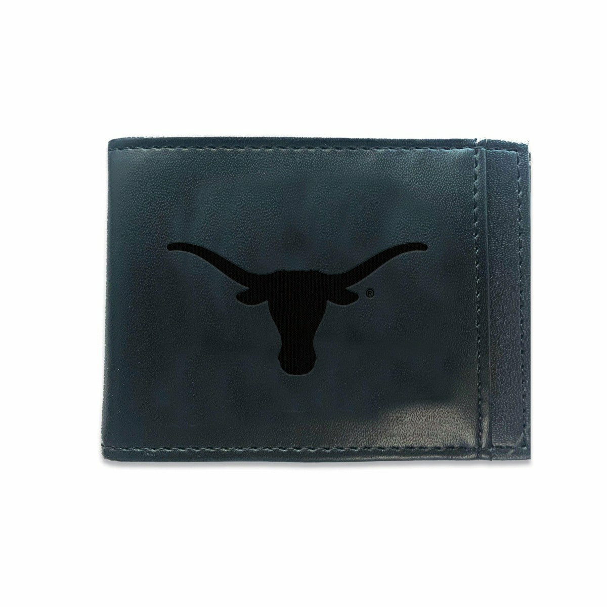 Front Pocket Wallet w/ RFID Blocking, University of Texas, Black