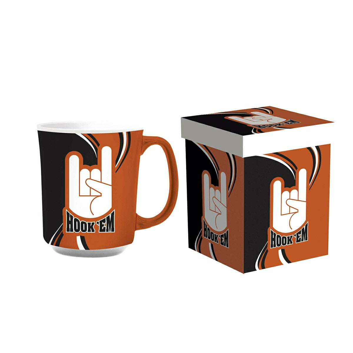 University of Texas, 14oz Ceramic Cup of Awesome with Matching Box