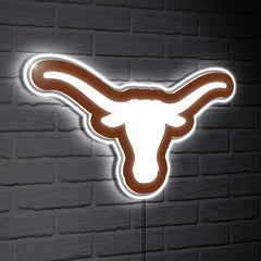 Texas Longhorns LED Wall Decor, Glazelite, Logo
