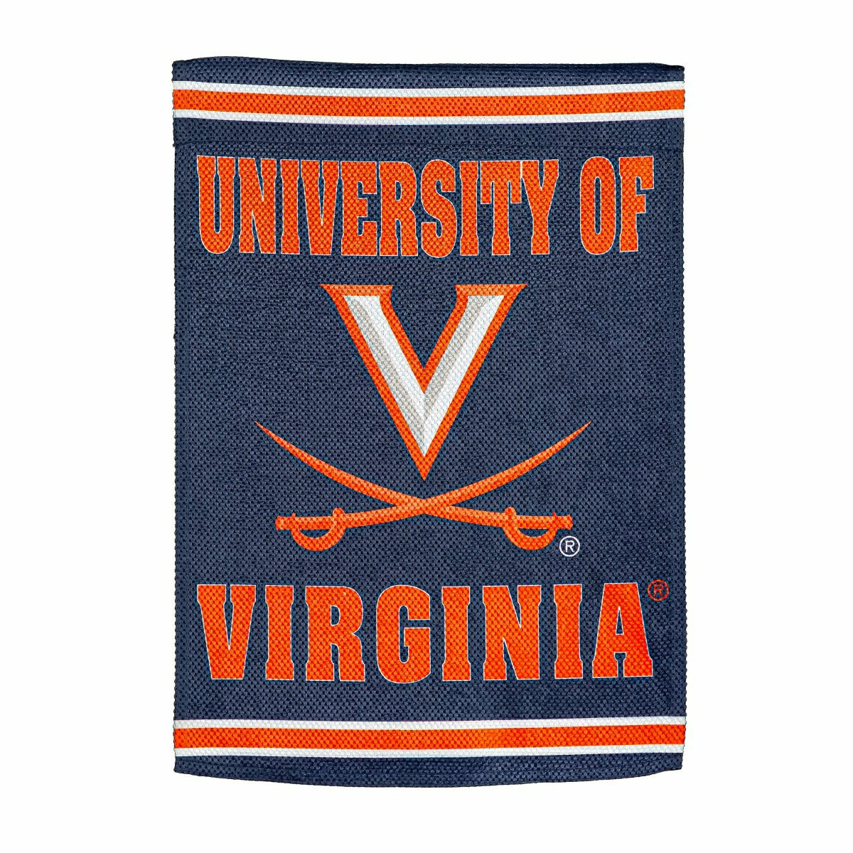 Embossed Suede Flag, GDN Size, University of Virginia