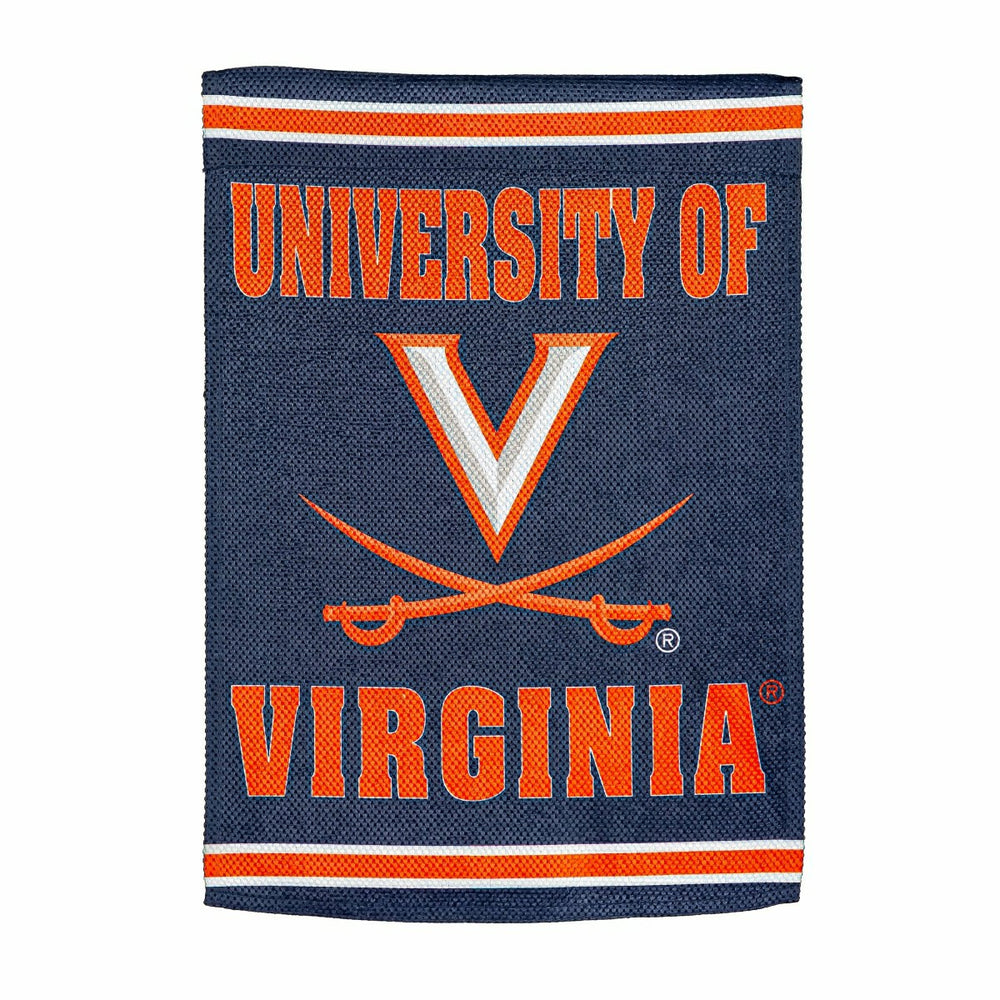 Embossed Suede Flag, GDN Size, University of Virginia