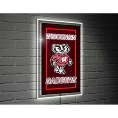 University of Wisconsin-Madison College Rectangle Neolite LED Decor