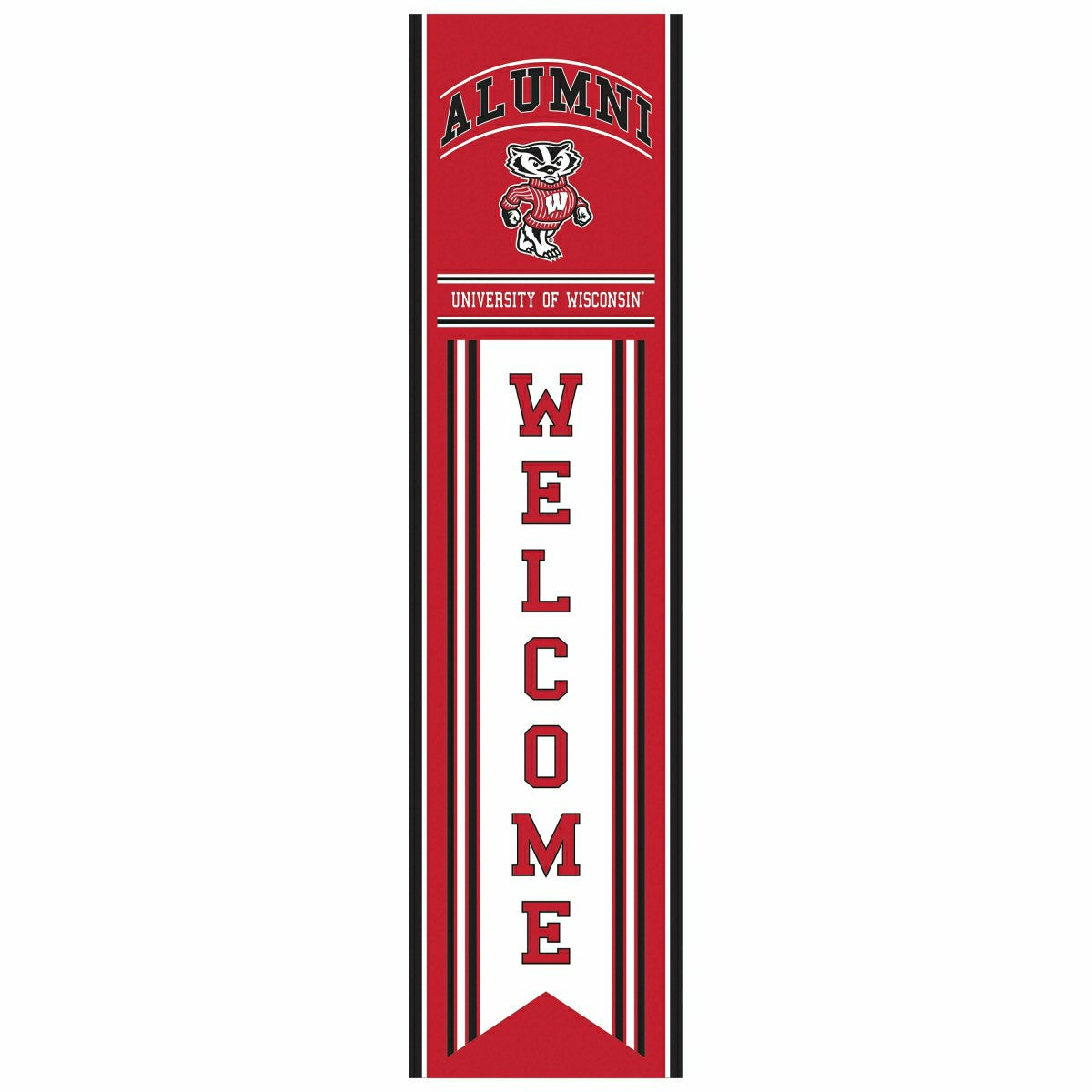 University of Wisconsin-Madison Alumni Single Sided Large Leaner, 46"