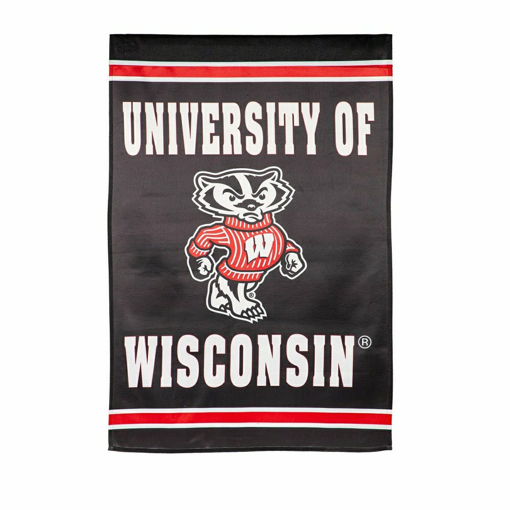 Embossed Suede Flag, GDN Size, University of Wisconsin-Madison