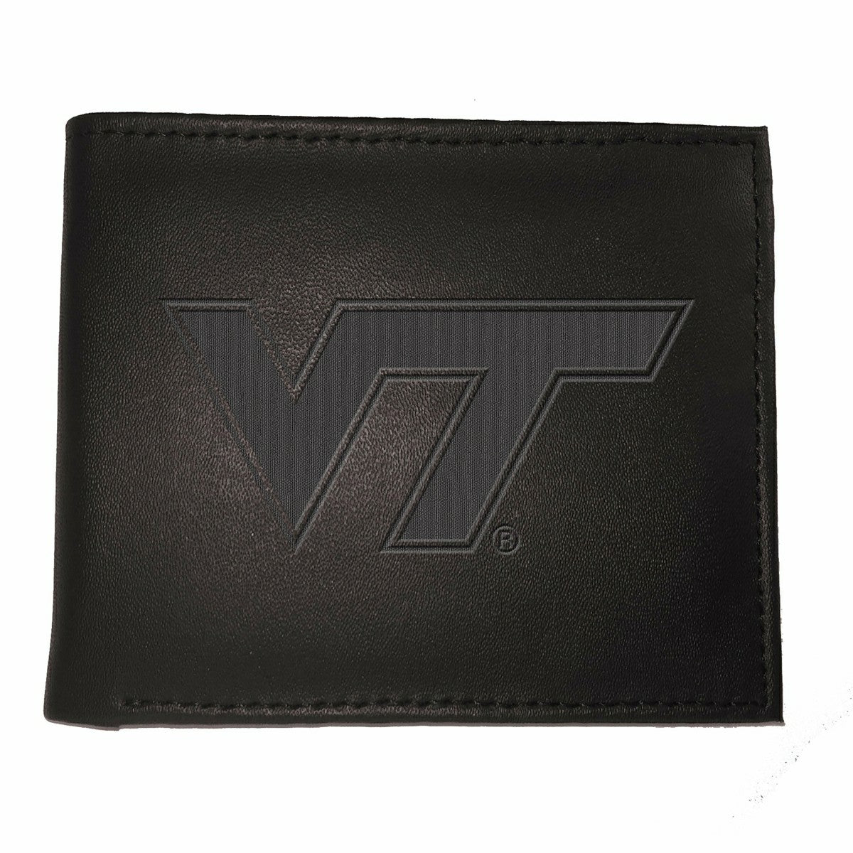 Virginia Tech, Bi-Fold Wallet, Black