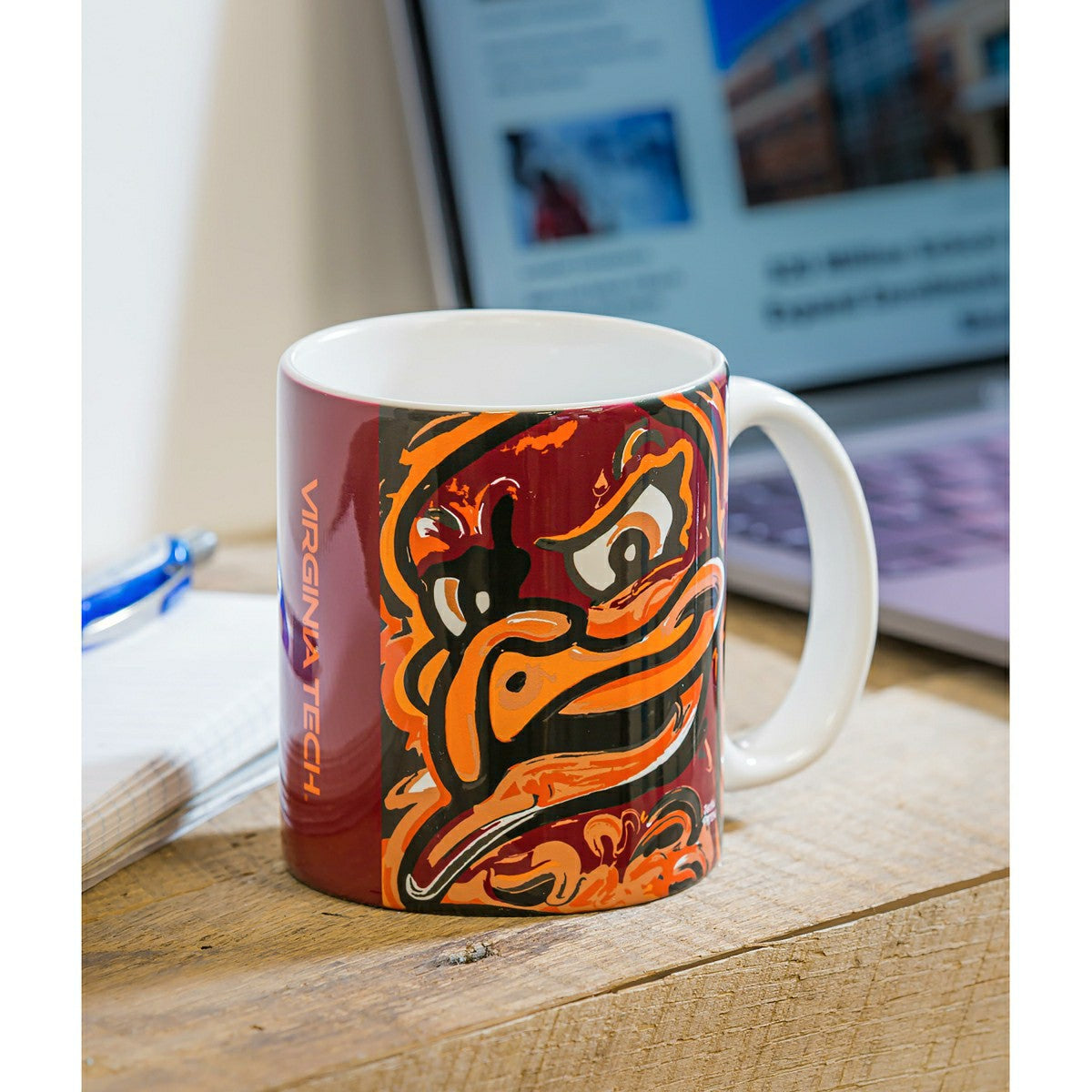 Virginia Tech, 11oz Mug Justin Patten