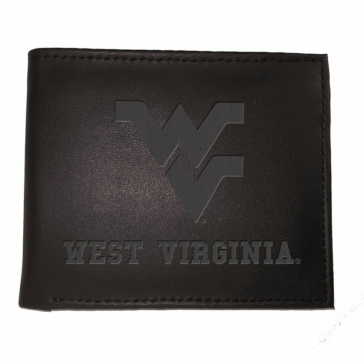 West Virginia University, Bi-Fold Wallet, Black