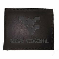 West Virginia University, Bi-Fold Wallet, Black