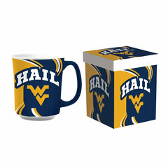 West Virginia University, 14oz Ceramic Cup of Awesome with Matching Bo
