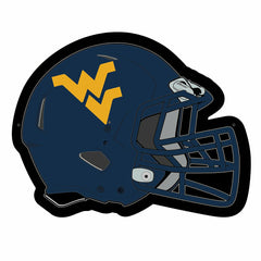 LED Wall Decor, Helmet, West Virginia University