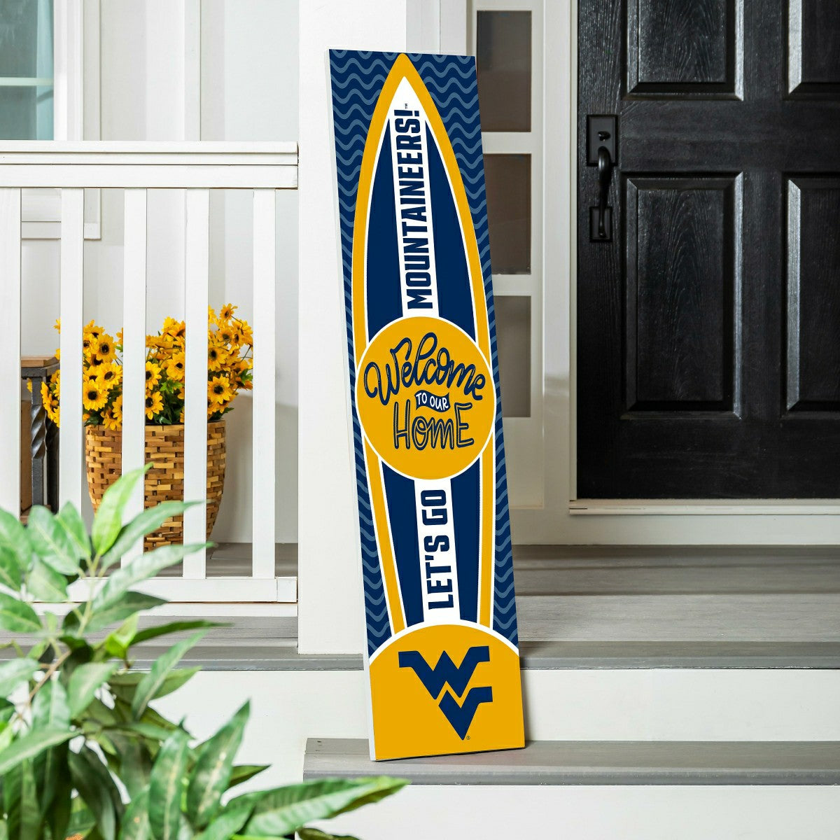 West Virginia University Summer Seasonal Surfboard ECM Exclusive 47" S