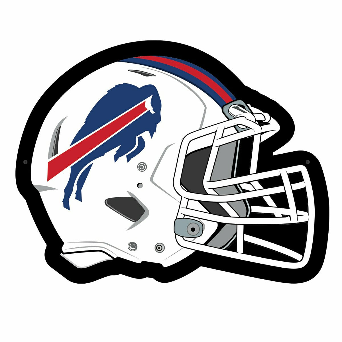 LED Wall Decor, Helmet, Buffalo Bills