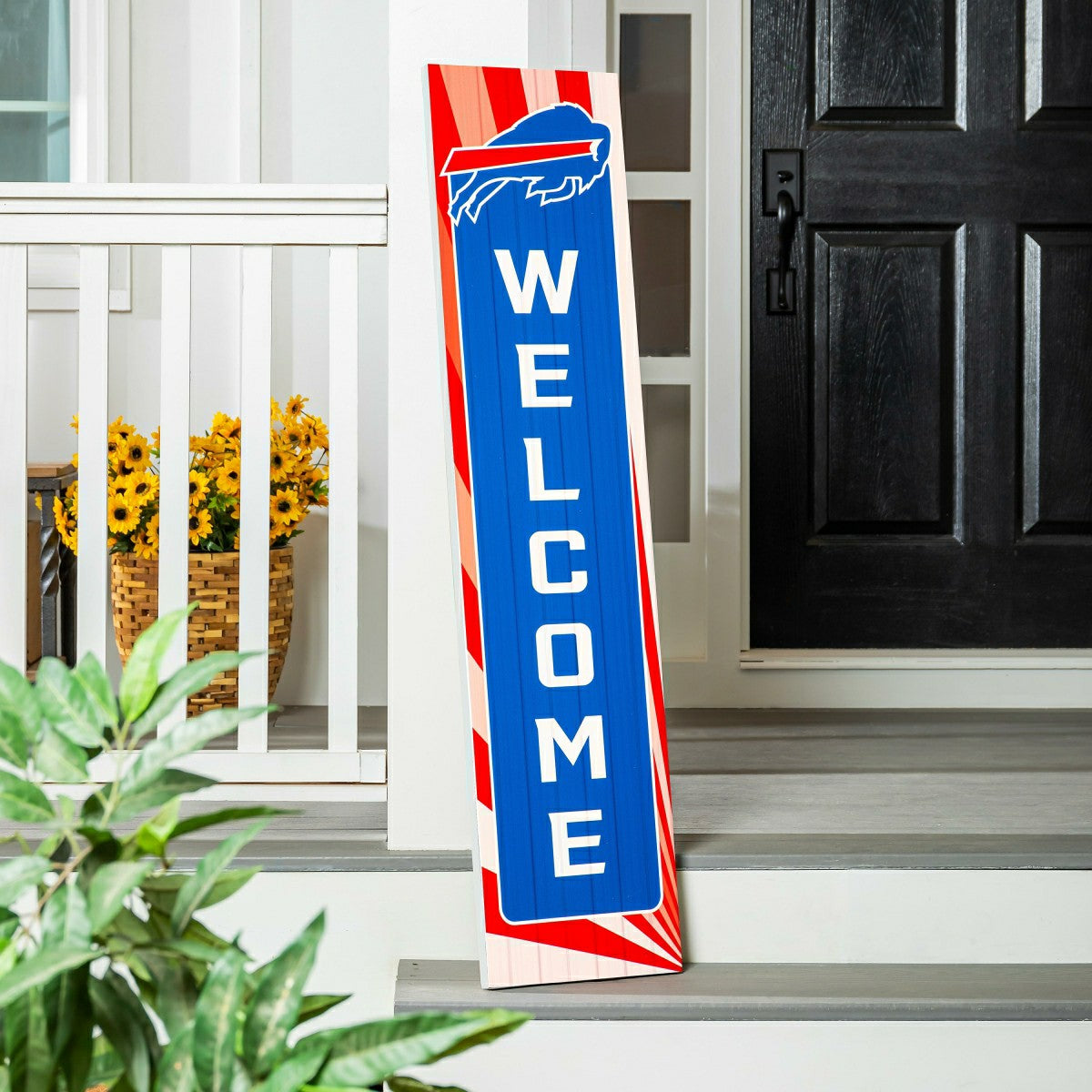 Buffalo Bills Summer Seasonal Single Sided Large Leaner, 46"