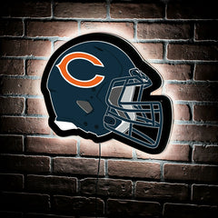 LED Wall Decor, Helmet, Chicago Bears