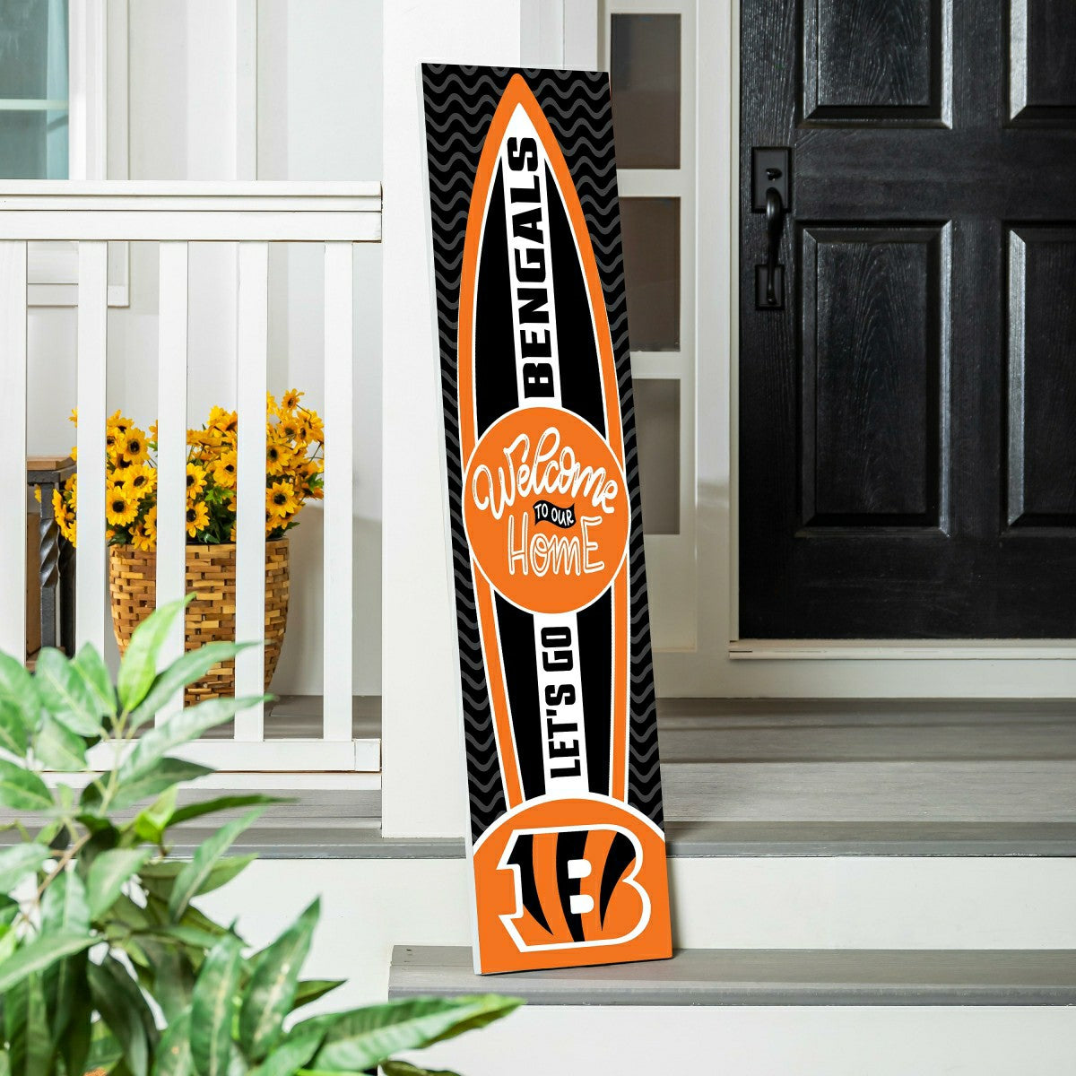 Cincinnati Bengals Summer Seasonal Surfboard ECM Exclusive 47" Single
