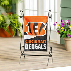 Cincinnati Bengals Burlap Flag GDN Size
