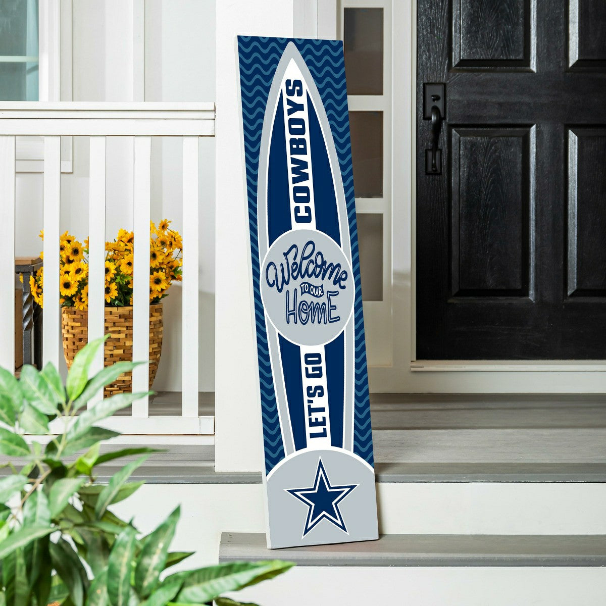 Dallas Cowboys Summer Seasonal Surfboard ECM Exclusive 47" Single Side
