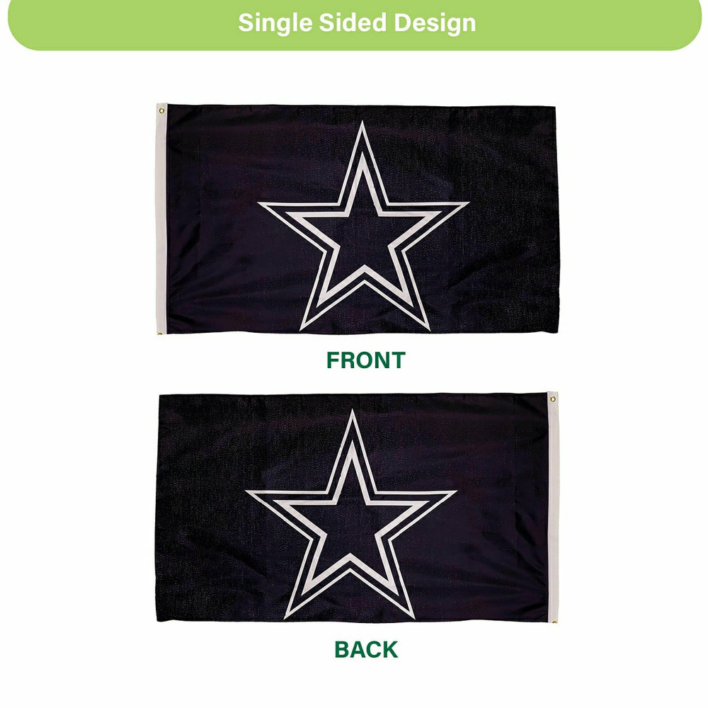 Dallas Cowboys Single Sided Estate Flag with 2 Grommets, 3'x5'