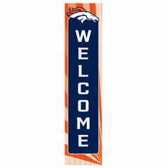Denver Broncos Summer Seasonal Single Sided Large Leaner, 46"