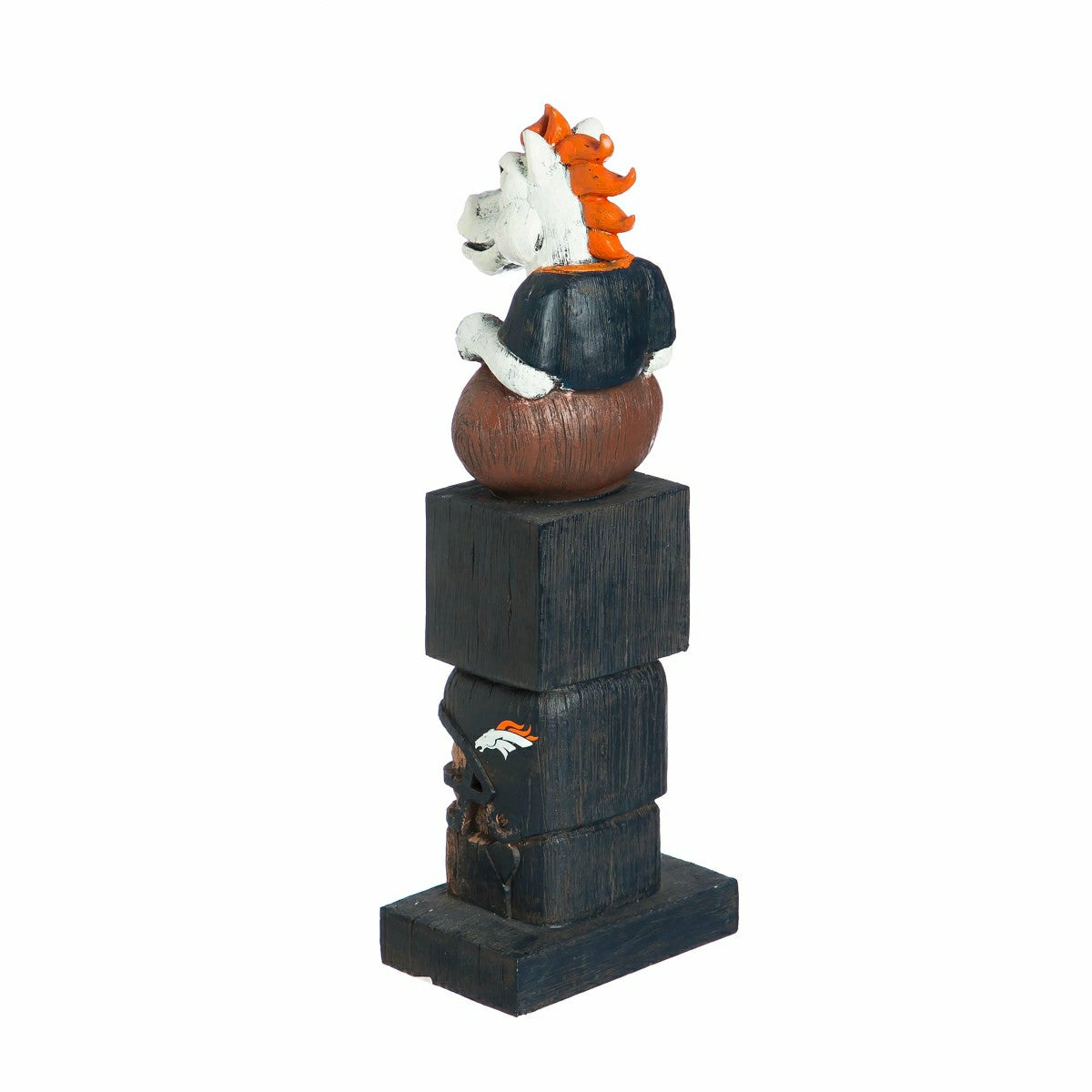 Denver Broncos Tiki Team Totem Garden Statue