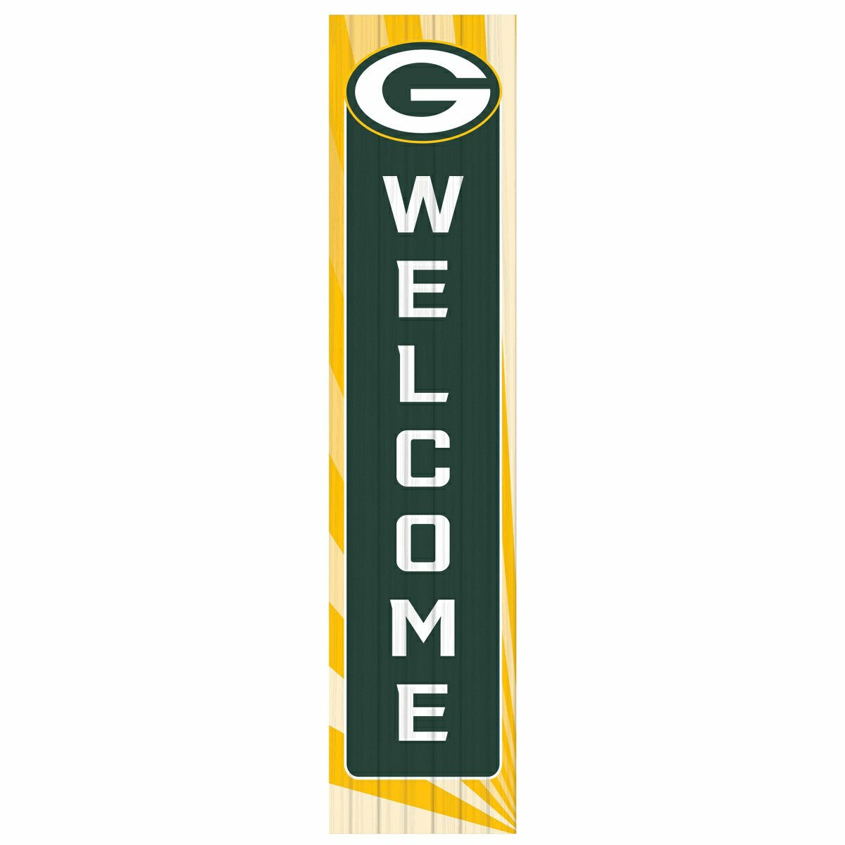 Green Bay Packers Summer Seasonal Single Sided Large Leaner, 46"
