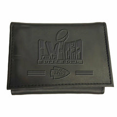 Kansas City Chiefs, Wallet, Tri-Fold, SB58 Champions, Black
