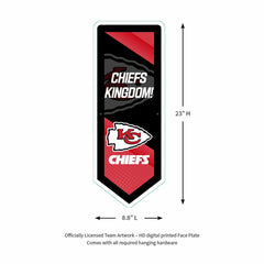 LED Wall Decor, Pennant, Kansas City Chiefs