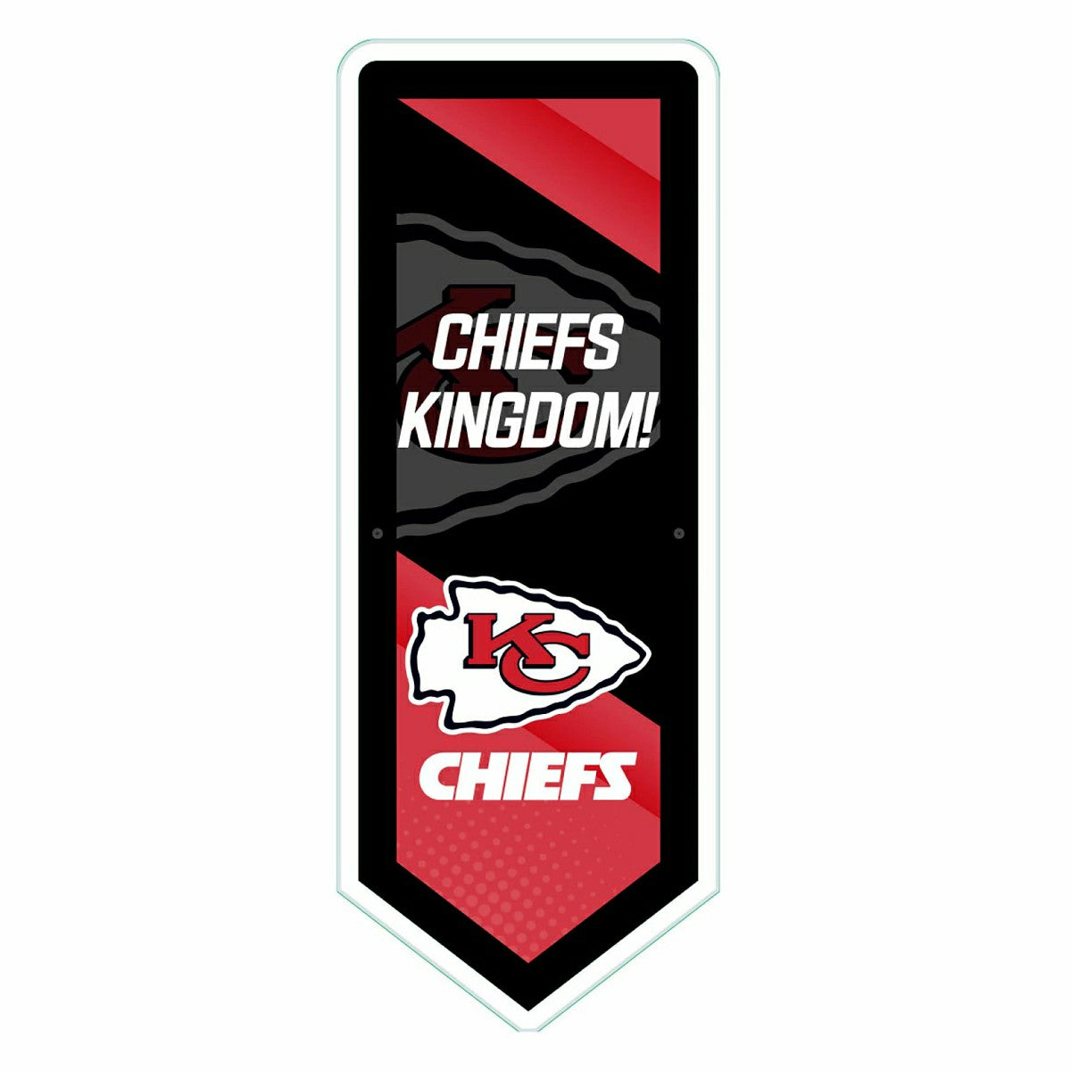 LED Wall Decor, Pennant, Kansas City Chiefs